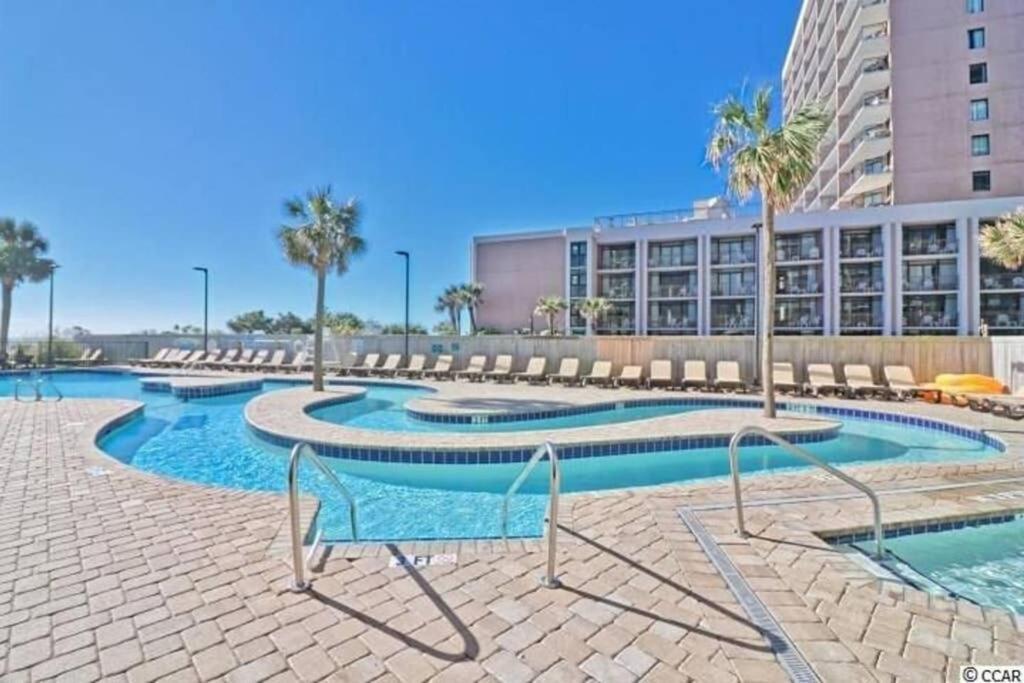 *Renovated Oceanfront Condo*Queen Beds*Pools*Hot Tubs*More*P220 شاطئ ميرتل المظهر الخارجي الصورة